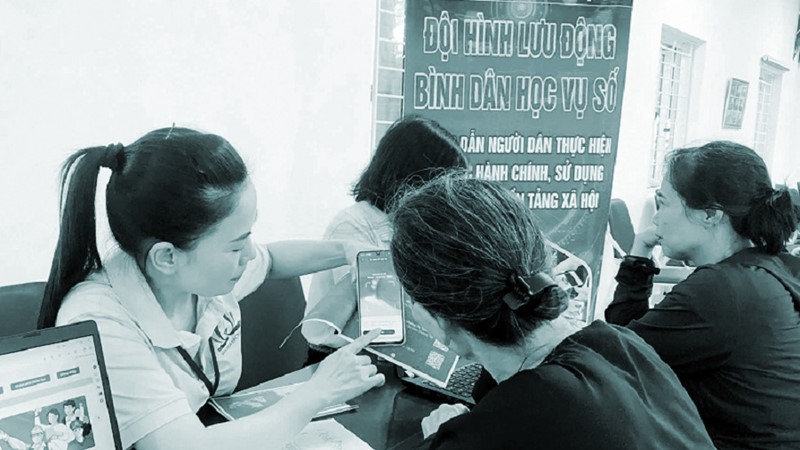 Đưa chuyển đổi số về từng tổ dân phố