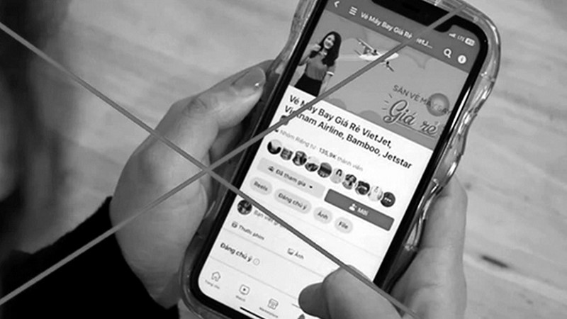 Cảnh báo thủ đoạn lừa đảo vé máy bay dịp Tết