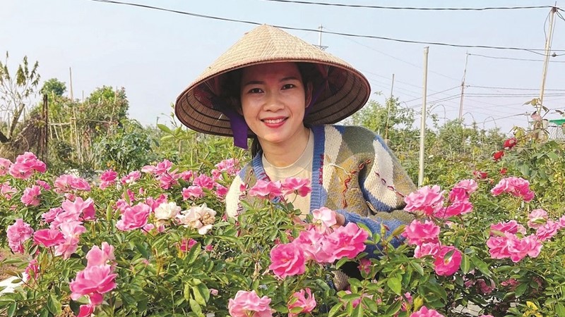 Tết về trên “thủ phủ” hoa Hà Nội