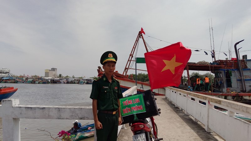 ​ Đồn Biên phòng Rạch Gốc đẩy mạnh công tác vận động quần chúng, xây dựng thế trận lòng dân