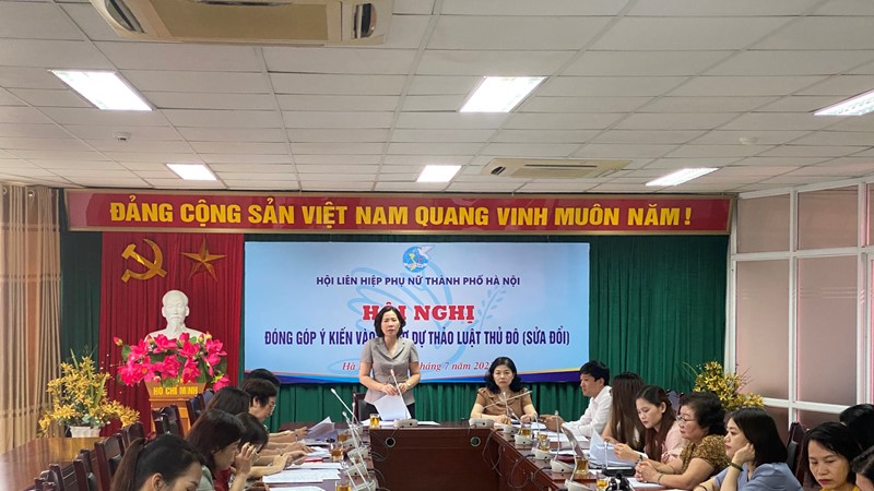 Hội LHPN Hà Nội: Đóng góp nhiều ý kiến sâu sắc, tâm huyết vào dự thảo Luật Thủ đô (sửa đổi )