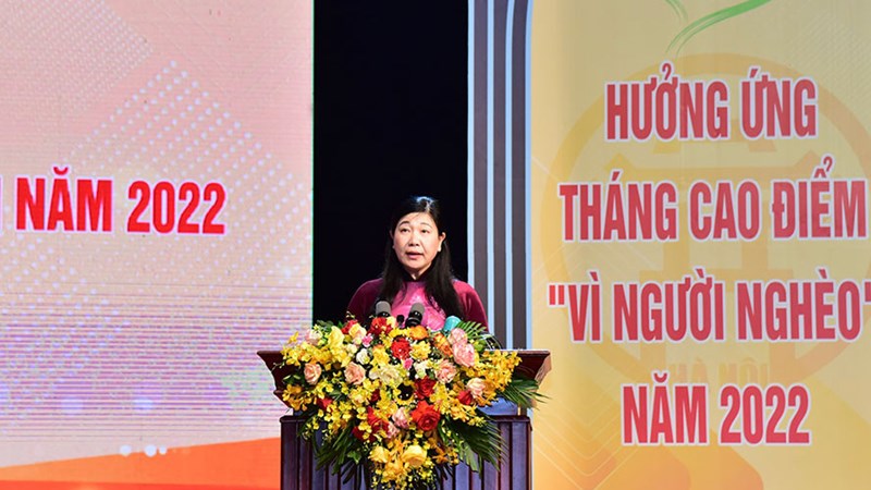 Hà Nội: Phát động Tháng cao điểm “Vì người nghèo” và an sinh xã hội năm 2023