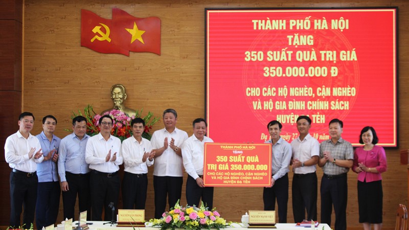 Hà Nội sẽ hỗ trợ huyện Đạ Tẻh trên nhiều lĩnh vực