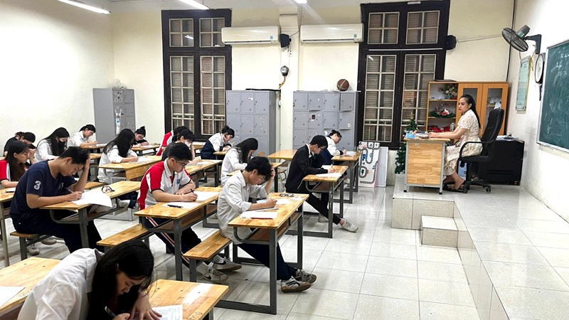 Hà Nội: Học sinh đăng ký dự thi tốt nghiệp THPT theo hình thức trực tuyến