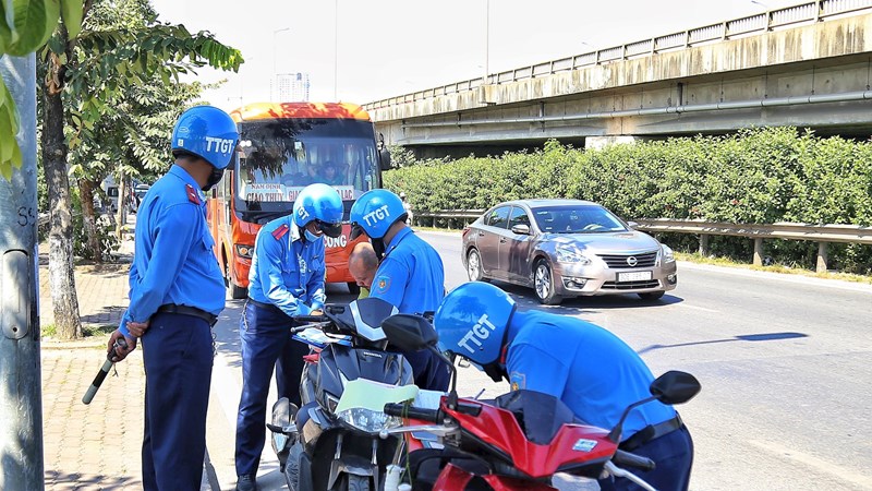 Kỳ nghỉ lễ, số vụ tai nạn giao thông ở Hà Nội giảm so với cùng kỳ năm 2023