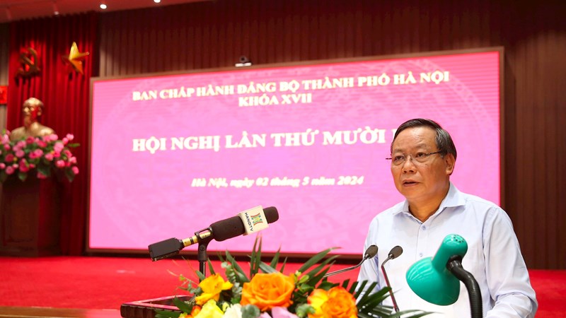 Chủ đề Đại hội XVIII Đảng bộ TP Hà Nội: Không chỉ cho nhiệm kỳ Đại hội, mà còn mang tầm nhìn dài hạn
