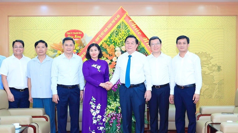 ​  Lãnh đạo TP Hà Nội chúc mừng Ban Tuyên giáo Trung ương nhân dịp 99 năm Ngày Báo chí Cách mạng Việt Nam  ​