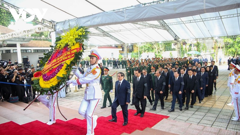 Sáng nay, tổ chức trọng thể Lễ Quốc tang Tổng Bí thư Nguyễn Phú Trọng