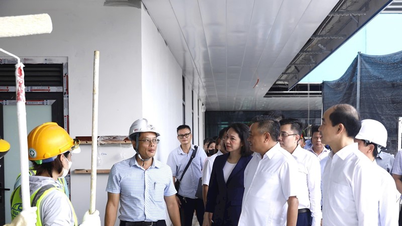 Chủ tịch UBND thành phố Trần Sỹ Thanh kiểm tra một số dự án trọng điểm