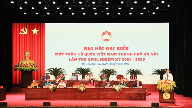 Đại hội đại biểu Mặt trận Tổ quốc Việt Nam Thành phố lần thứ XVIII xác định 10 chỉ tiêu