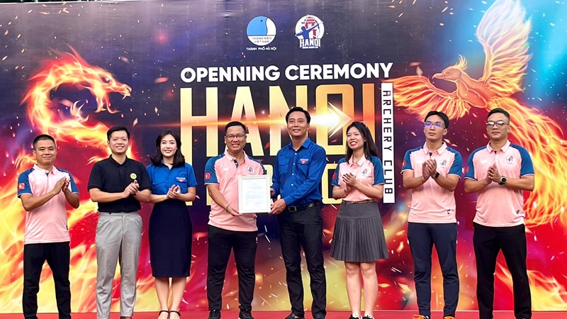 Câu lạc bộ Bắn cung Barebow Hà Nội chính thức ra mắt