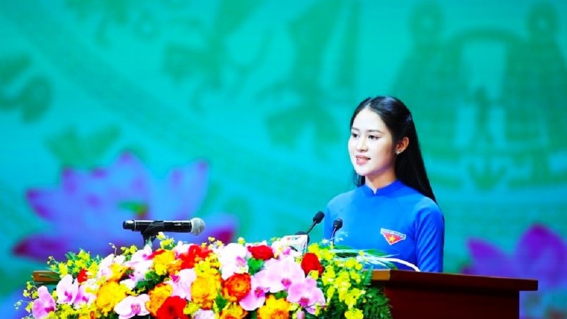 ​  Nguyện mang khát vọng thanh xuân của tuổi trẻ hòa cùng với khát vọng chung của Thủ đô và đất nước