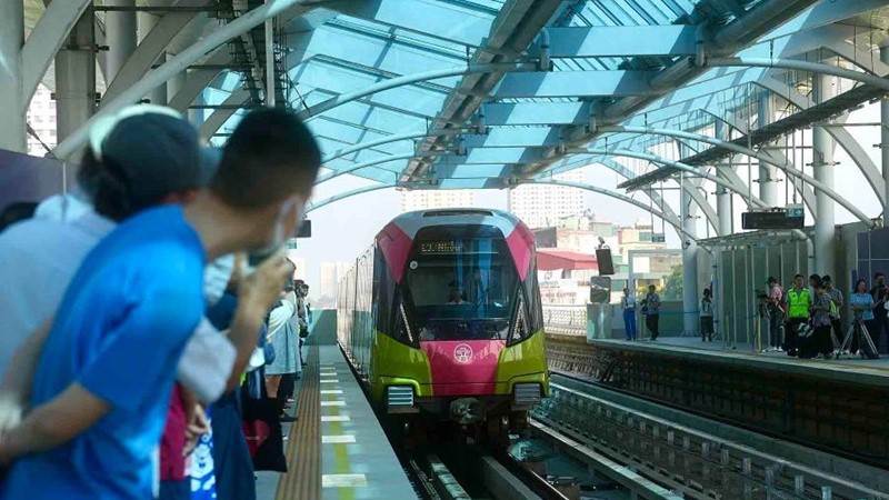   Lịch chạy tàu hai tuyến đường sắt đô thị trong dịp Tết Nguyên đán Ất Tỵ