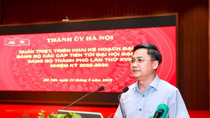​  Dự kiến 550 đại biểu dự Đại hội Đảng bộ thành phố Hà Nội lần thứ XVIII