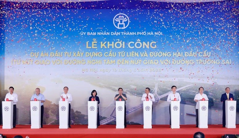 Khởi công cầu Tứ Liên: Điểm nhấn kiến trúc, xứng tầm và tôn vinh Hà Nội 
