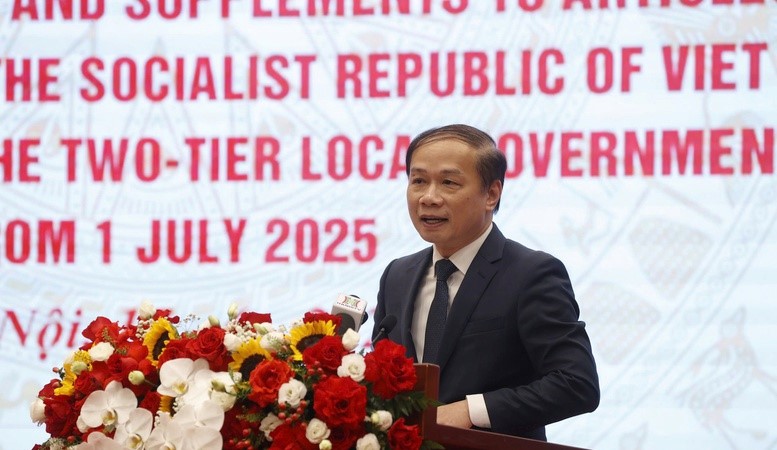 Họp báo quốc tế công bố vận hành mô hình tổ chức chính quyền địa phương 2 cấp tại Việt Nam từ ngày 1/7/2025