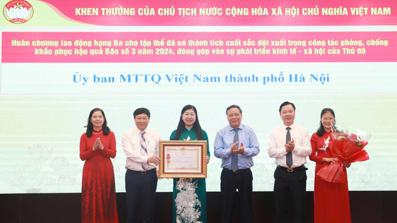 MTTQ phải tiếp tục là hạt nhân tập hợp mọi tầng lớp nhân dân khơi lên trách nhiệm, khát vọng phát triển Thủ đô  ​