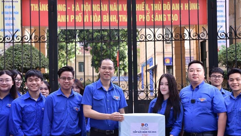 Hà Nội: Hơn 8.000 tình nguyện viên tiếp sức mùa thi kỳ thi tốt nghiệp THPT năm 2025