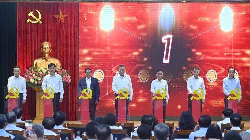 Tổng Bí thư Tô Lâm chủ trì hội nghị sơ kết về thực hiện Nghị quyết 57-NQ/TW