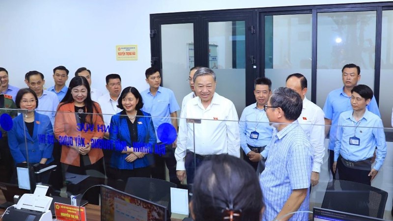 Tổng Bí thư Tô Lâm tiếp xúc cử tri Hà Nội sau Kỳ họp thứ 9, Quốc hội khóa XV