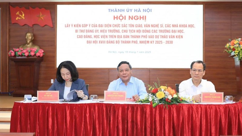  Hà Nội xác định Văn kiện Đại hội phải đáp ứng được yêu cầu, các nhiệm vụ, chỉ tiêu và giải pháp sát thực tiễn