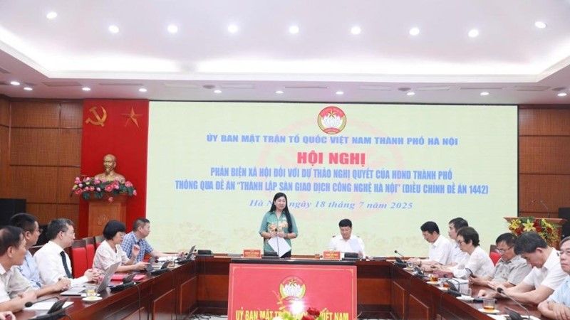 Đưa vào hoạt động Sàn giao dịch công nghệ Hà Nội vào đầu năm 2026