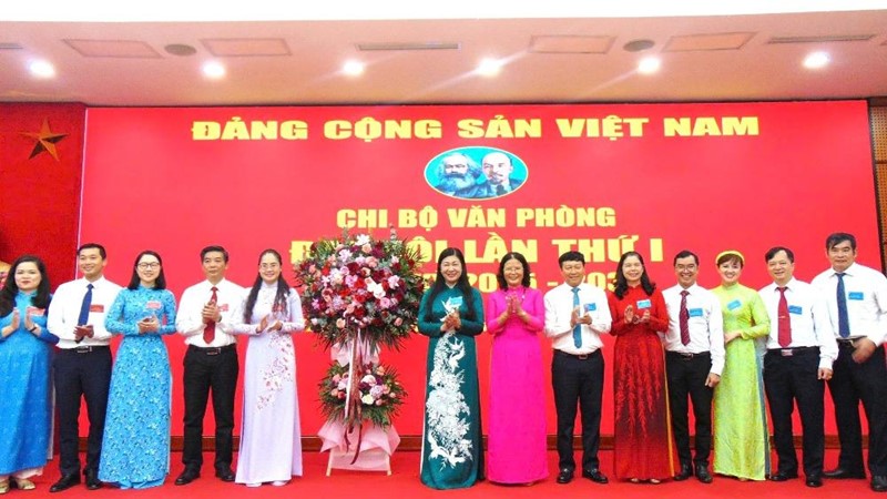 Chi bộ Văn phòng Uỷ ban MTTQ Việt Nam TP Hà Nội tổ chức Đại hội lần thứ I, nhiệm kỳ 2025 - 2030