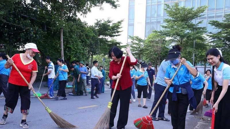 Công điện của Chủ tịch UBND Thành phố Hà Nội về tăng cường công tác giữ gìn trật tự đô thị đảm bảo vệ sinh môi trường 