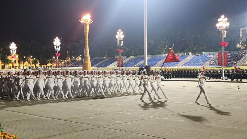 Xúc động đón xem tổng hợp luyện A80 lần 2 trên Quảng trường Ba Đình