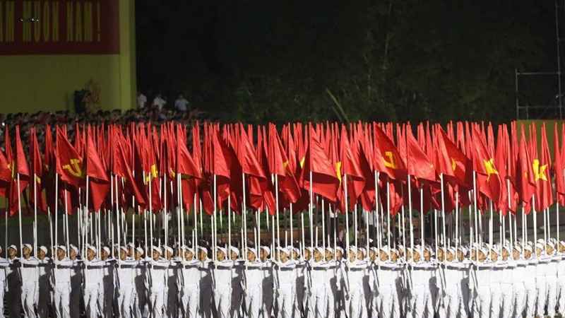 Những hình ảnh ấn tượng tại buổi sơ duyệt cấp Nhà nước lễ diễu binh, diễu hành mừng Quốc khánh 2/9