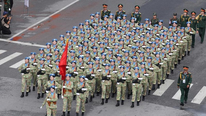 Sáng 2/9, chính thức diễn ra Lễ diễu binh, diễu hành kỷ niệm 80 năm Cách mạng Tháng Tám thành công và Quốc khánh 2/9