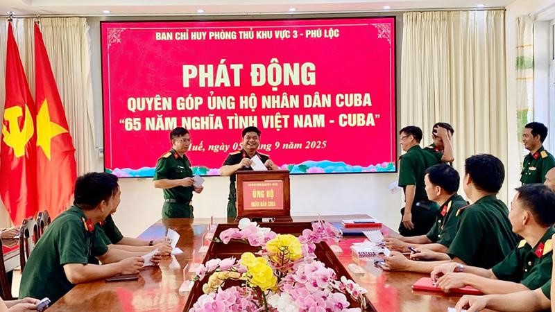 Sau 1 tháng, Chương trình “65 năm nghĩa tình Việt Nam - Cuba” huy động hơn 421 tỷ đồng