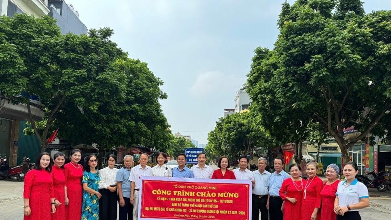 Phường Dương Nội: Nhiều hoạt động thiết thực chào mừng Đại hội MTTQ và các tổ chức chính trị- xã hội