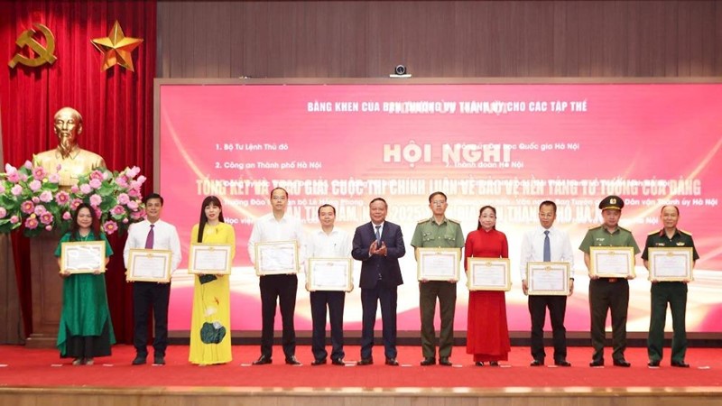 Hà Nội: 128.248 tác phẩm tham dự cuộc thi chính luận về bảo vệ nền tảng tư tưởng của Đảng