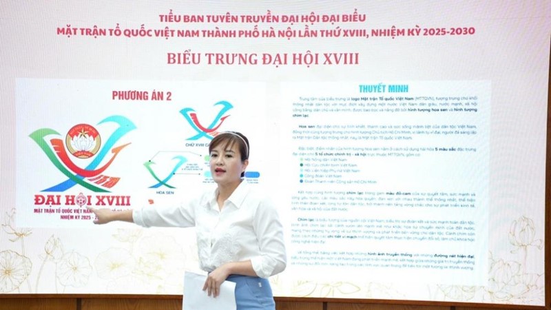 Tuyên truyền sâu đậm, trước - trong - sau Đại hội đại biểu MTTQ Việt Nam TP Hà Nội lần thứ XVIII