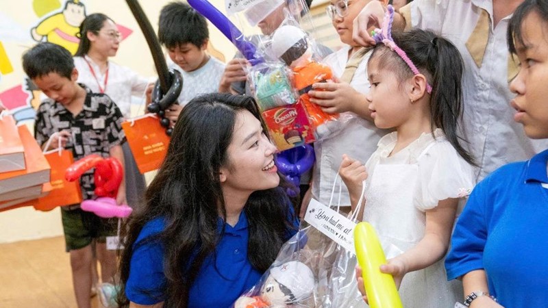 Thiếu nhi phường Đống Đa vui Tết Trung thu với nhiều phần quà ý nghĩa từ tổ chức Đoàn