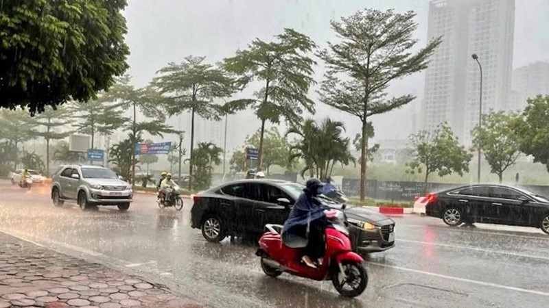 Hà Nội chủ động ứng phó với mưa lớn do hoàn lưu bão số 11 