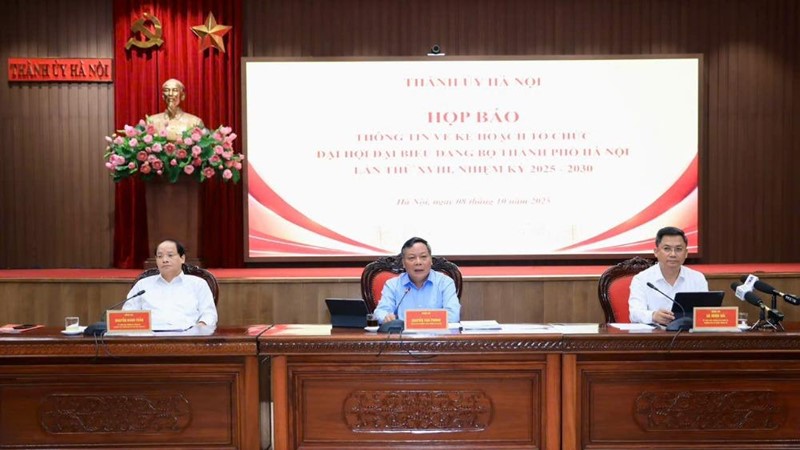 Đại hội Đảng bộ TP Hà Nội lần thứ XVIII sẽ sử dụng một số ứng dụng công nghệ hiện đại trong công tác tổ chức