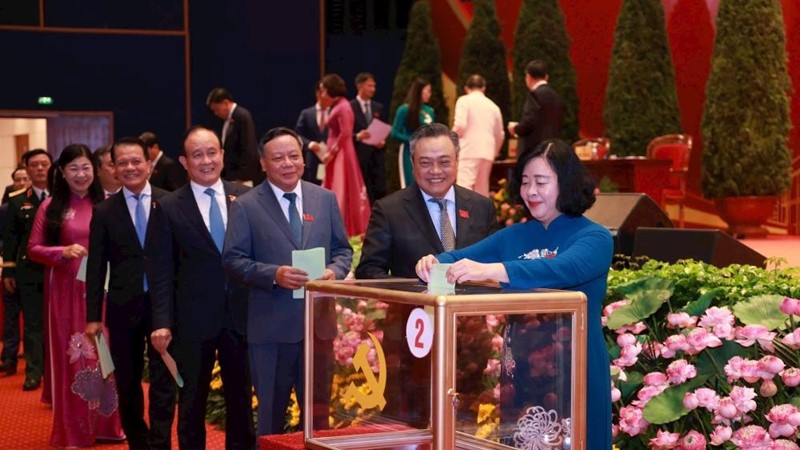 Danh sách 64 đại biểu tham gia Đoàn đại biểu Đảng bộ thành phố Hà Nội dự Đại hội XIV của Đảng