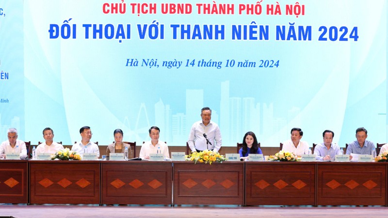 Ngày 27/11, Chủ tịch UBND TP Hà Nội đối thoại với thanh niên
