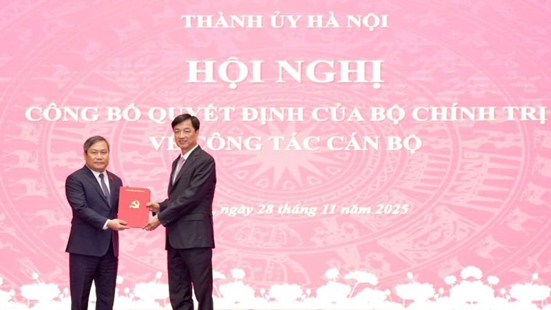 Bí thư Tỉnh uỷ Quảng Ninh được điều động giữ chức Phó Bí thư Thành ủy Hà Nội, nhiệm kỳ 2025-2030  ​