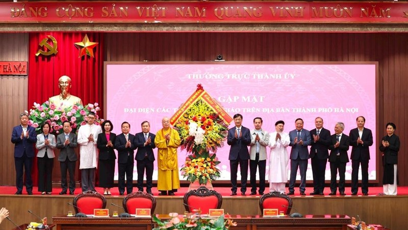 Các tổ chức tôn giáo góp phần lan tỏa tinh thần Thủ đô nghĩa tình, nhân ái