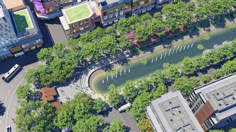  ​Công bố hai đồ án Quy hoạch chi tiết hai bên bờ tuyến sông Tô Lịch