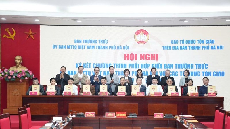 Ký kết chương trình phối hợp giai đoạn 2026-2030