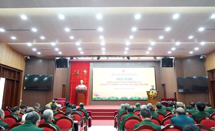 Hội Cựu chiến binh phường Chương Mỹ tập huấn nghiệp vụ công tác Hội năm 2026