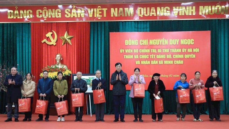 Bí thư Thành ủy Hà Nội: Phát triển xã đảo Minh Châu thành điểm du lịch sinh thái, trải nghiệm…