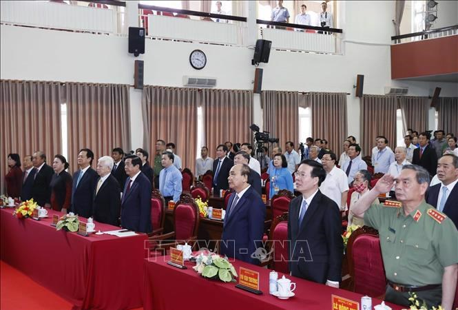 Lễ kỷ niệm 110 năm Ngày sinh Chủ tịch Hội đồng Bộ trưởng Phạm Hùng