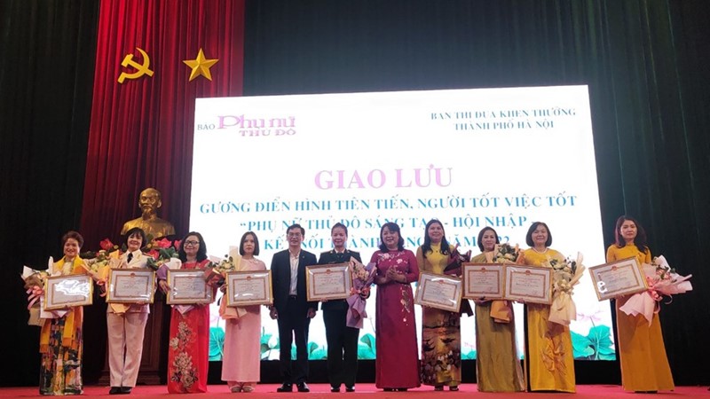 Biểu dương gương điển hình tiên tiến "Phụ nữ Thủ đô thi đua làm theo lời Bác" giai đoạn 2018-2023