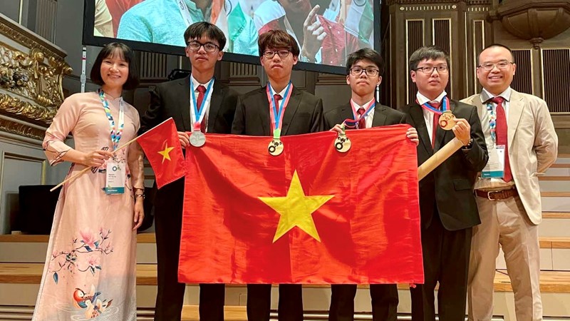 Việt Nam tiếp tục duy trì vị trí trong tốp dẫn đầu kỳ thi Olympic Hóa học Quốc tế