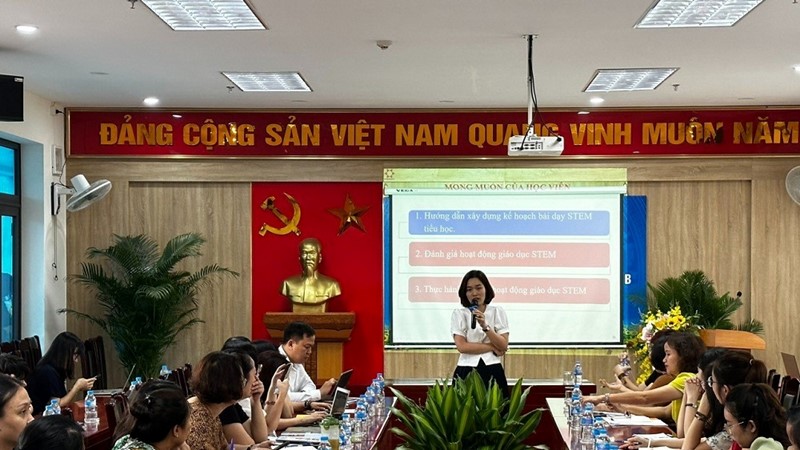 Hướng dẫn triển khai giáo dục STEM trong trường Tiểu học năm học 2023-2024